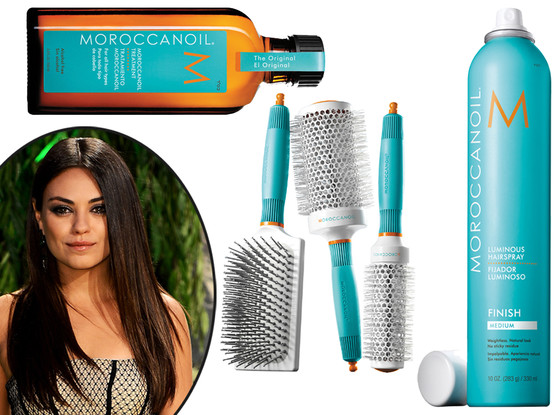 Mila Kunis, Moroccan Oil Mila Kunis, Moroccan Oil